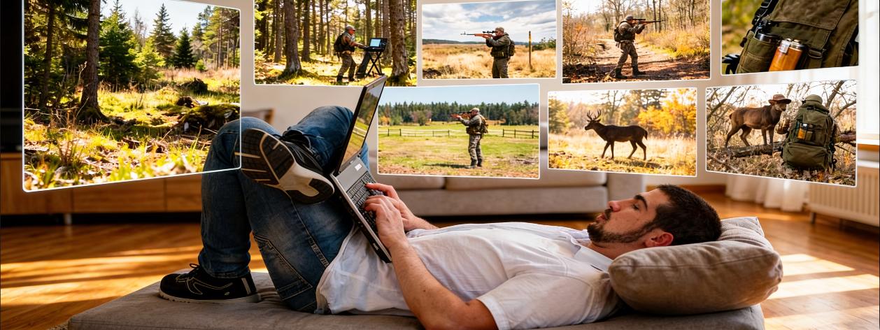 Digitales Lernen bequem zu Hause mit anschaulichen jagdlichen Lerninhalten